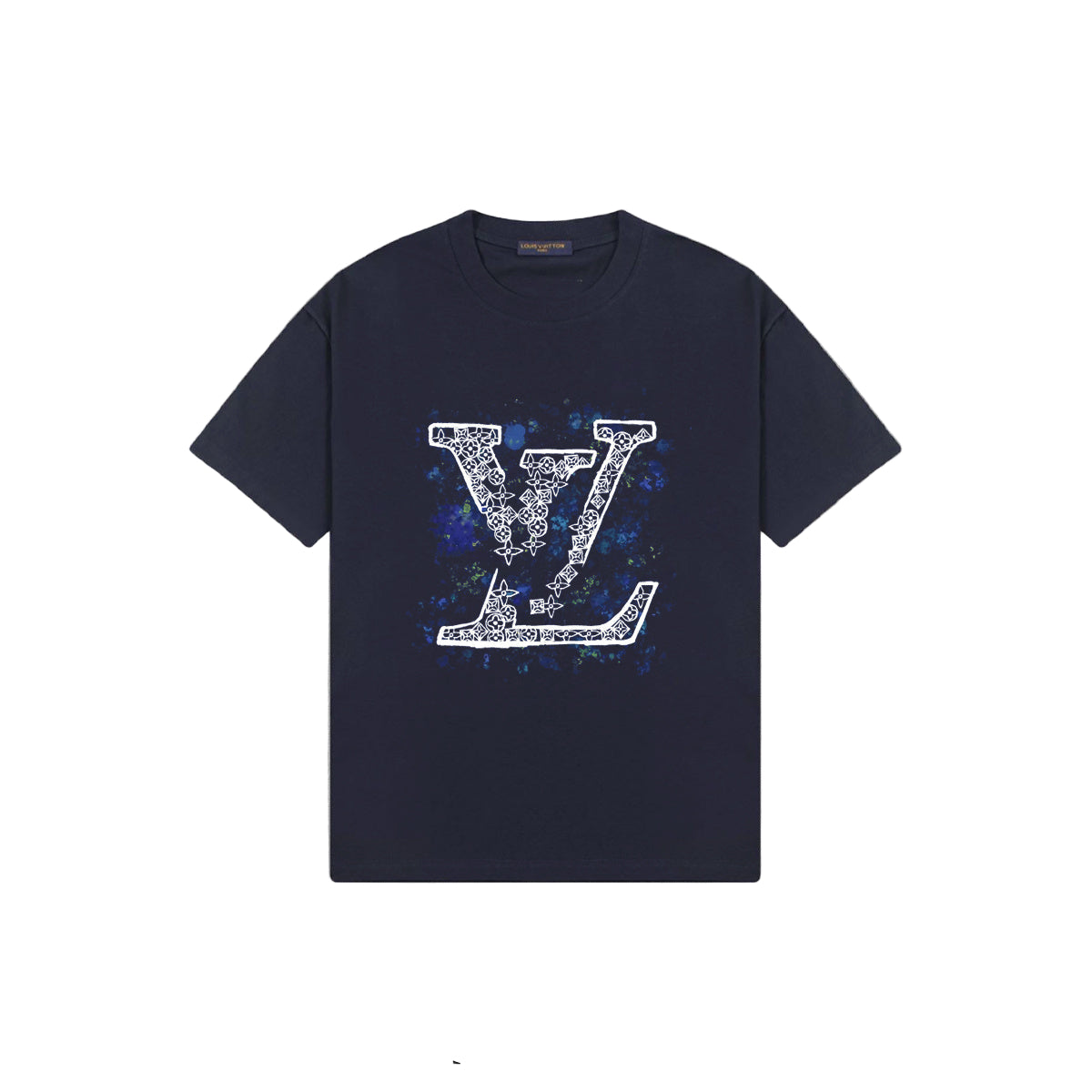 Custom Embellished Cotton T-Shirt – Beaded Signature Design - TruVybe Essentials